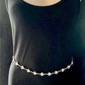 Brighton Rhinestone Chain Belt
